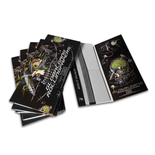 Offizielle Rollingpaper Maxipacks mit Tipblock und Magnet (5er Pack)