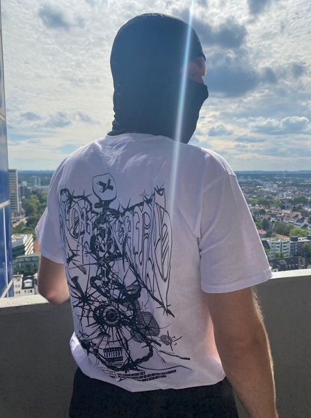 GLOBALGANG 2021 T-Shirt weiß mit Rückenprint