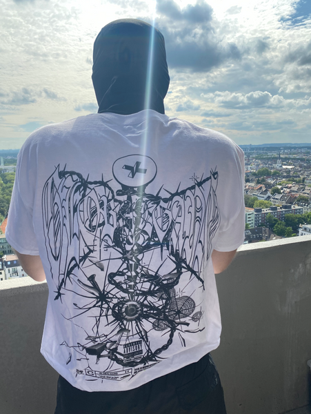 GLOBALGANG 2021 T-Shirt weiß mit Rückenprint
