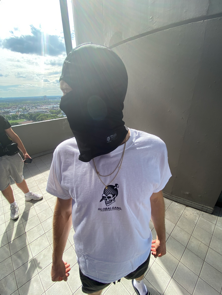 GLOBALGANG 2021 T-Shirt weiß mit Rückenprint