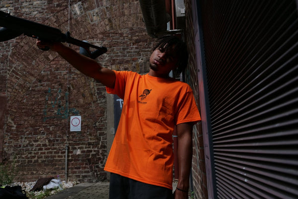 Logo Shirt Neon Orange