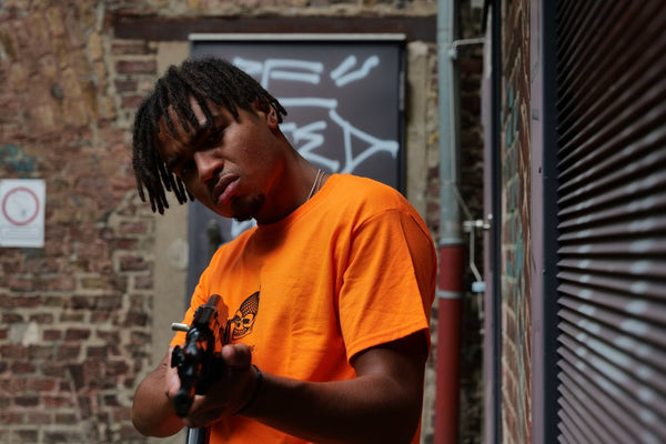 Logo Shirt Neon Orange