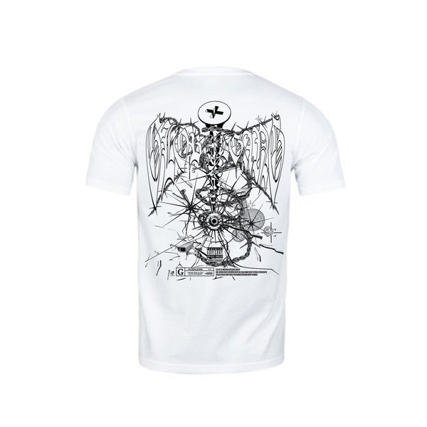 GLOBALGANG 2021 T-Shirt weiß mit Rückenprint