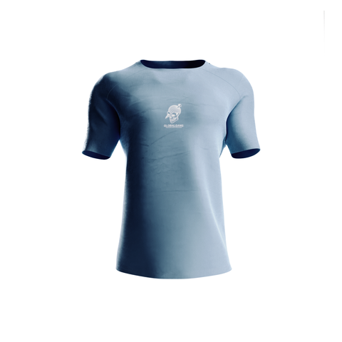 GLOBALGANG Trikot skyblau mit reflective Print