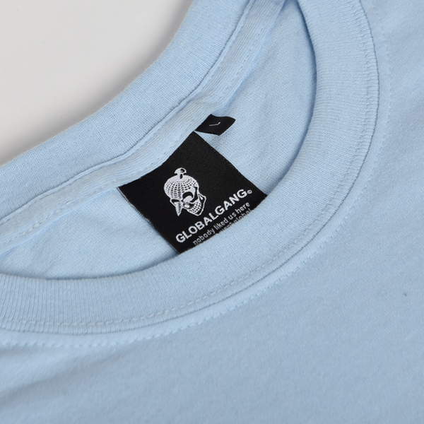 GLOBALGANG Trikot skyblau mit reflective Print