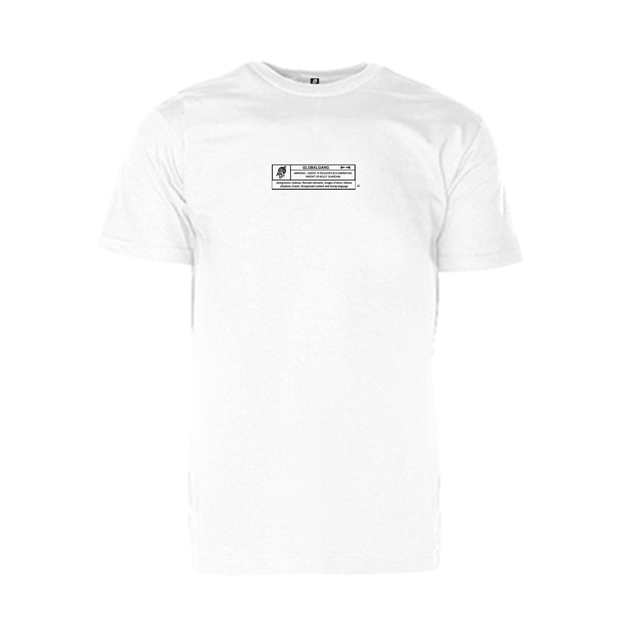 Boxlogo T-Shirt weiß