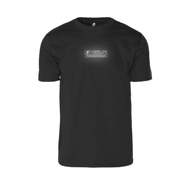 reflective Boxlogo Shirt schwarz
