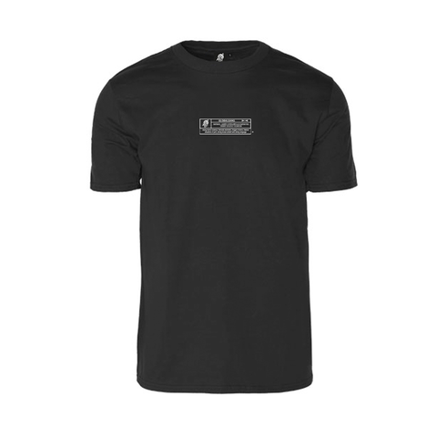 reflective Boxlogo Shirt schwarz